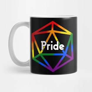 Pride Rainbow Dice Mug